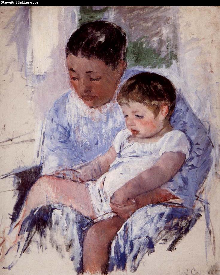 Mary Cassatt Mother and her child